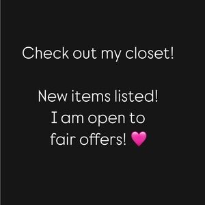 Closet Announcement Sign